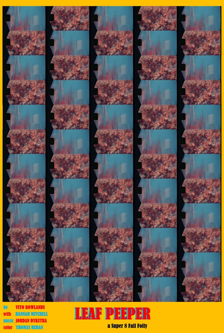 Leaf Peeper poster background