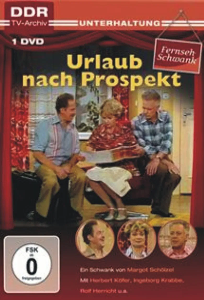 Urlaub nach Prospekt poster background