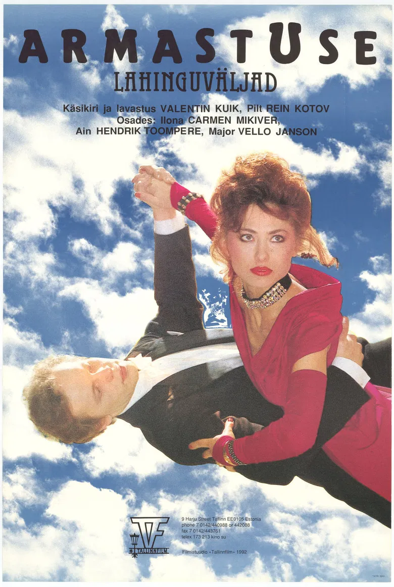 Armastuse lahinguväljad poster background