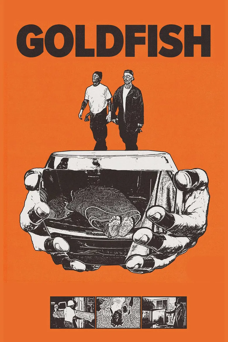 Goldfish poster background