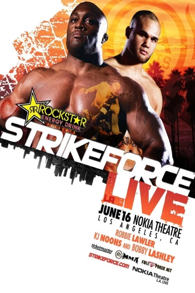 Strikeforce: Los Angeles poster background