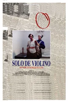 Solo de Violino poster background