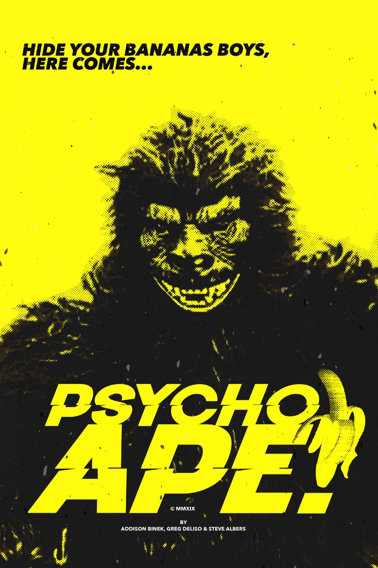 Psycho Ape! poster background
