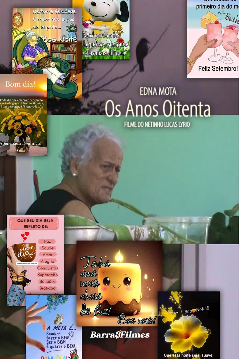 Os Anos Oitenta poster background