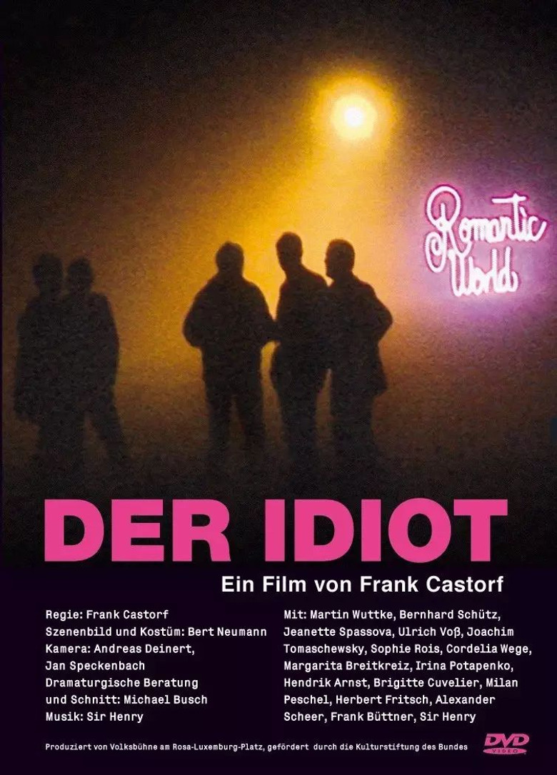 Der Idiot poster background