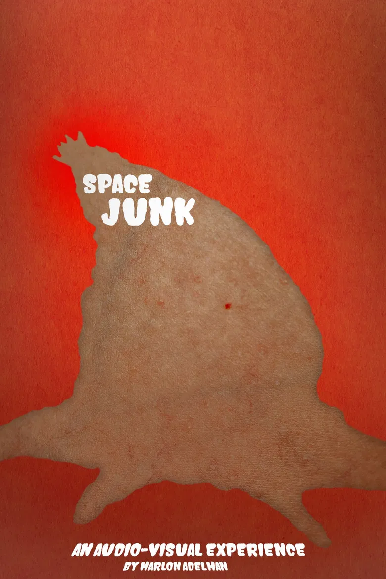 Space Junk poster background