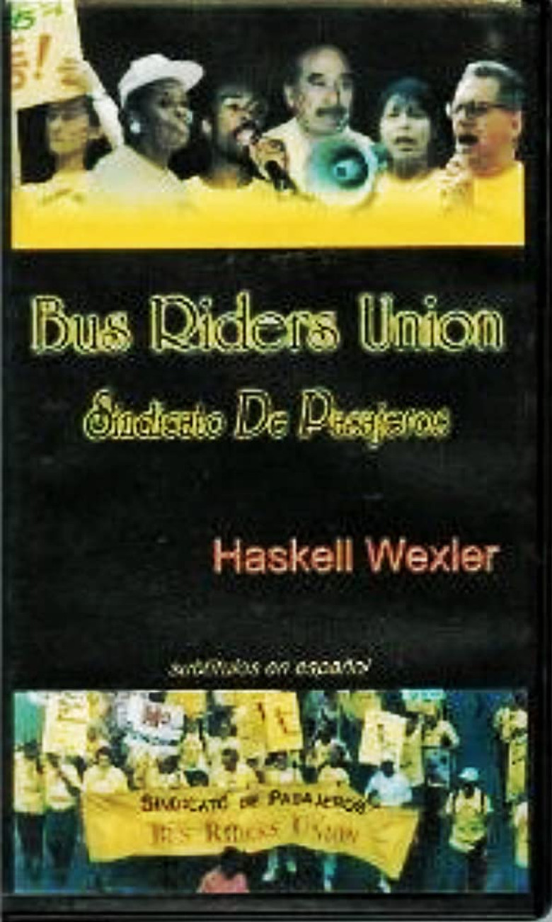 Bus Rider's Union poster background