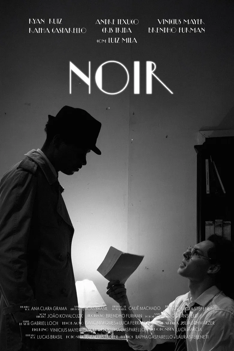 Noir poster background