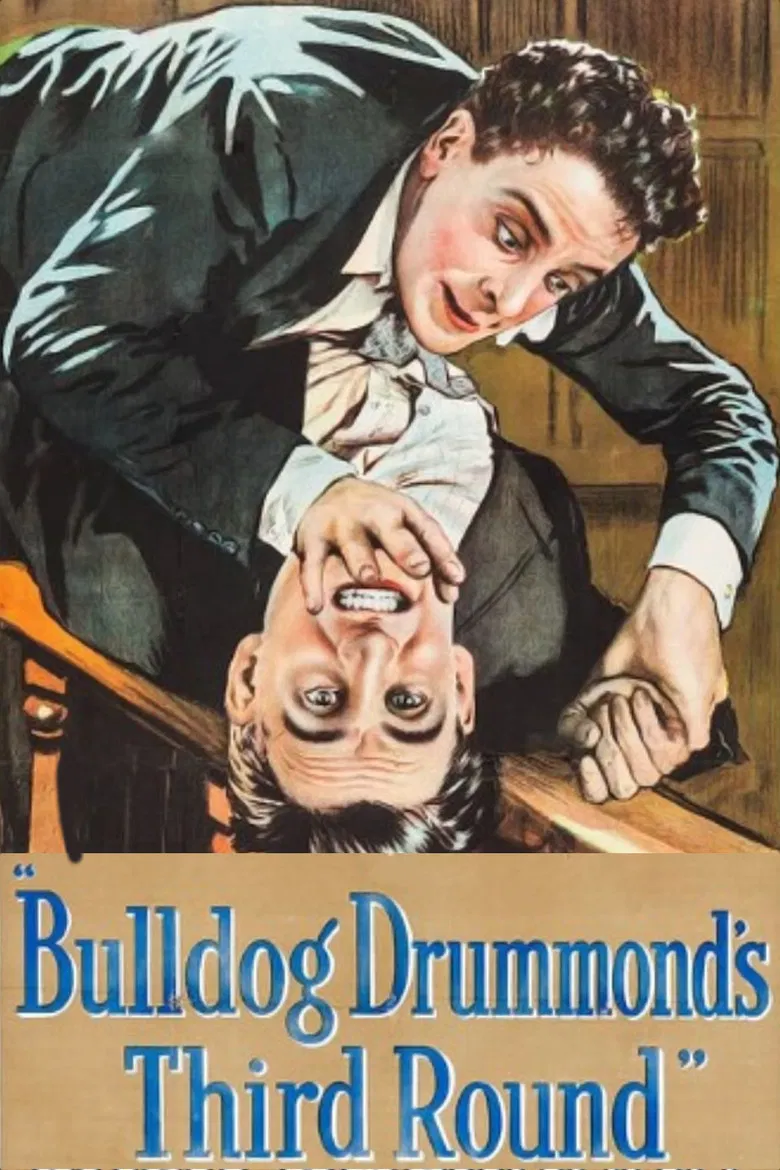 Bulldog Drummond's Third Round poster background