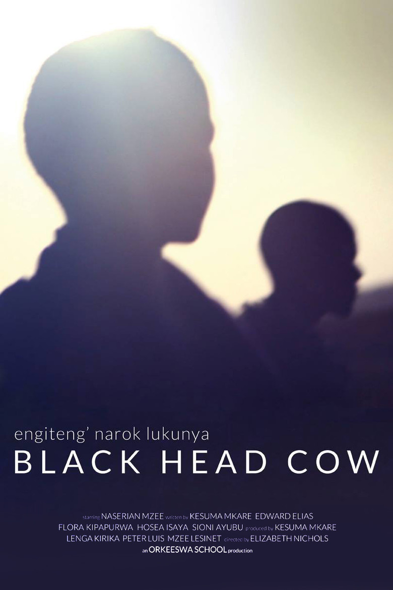 Black Head Cow poster background