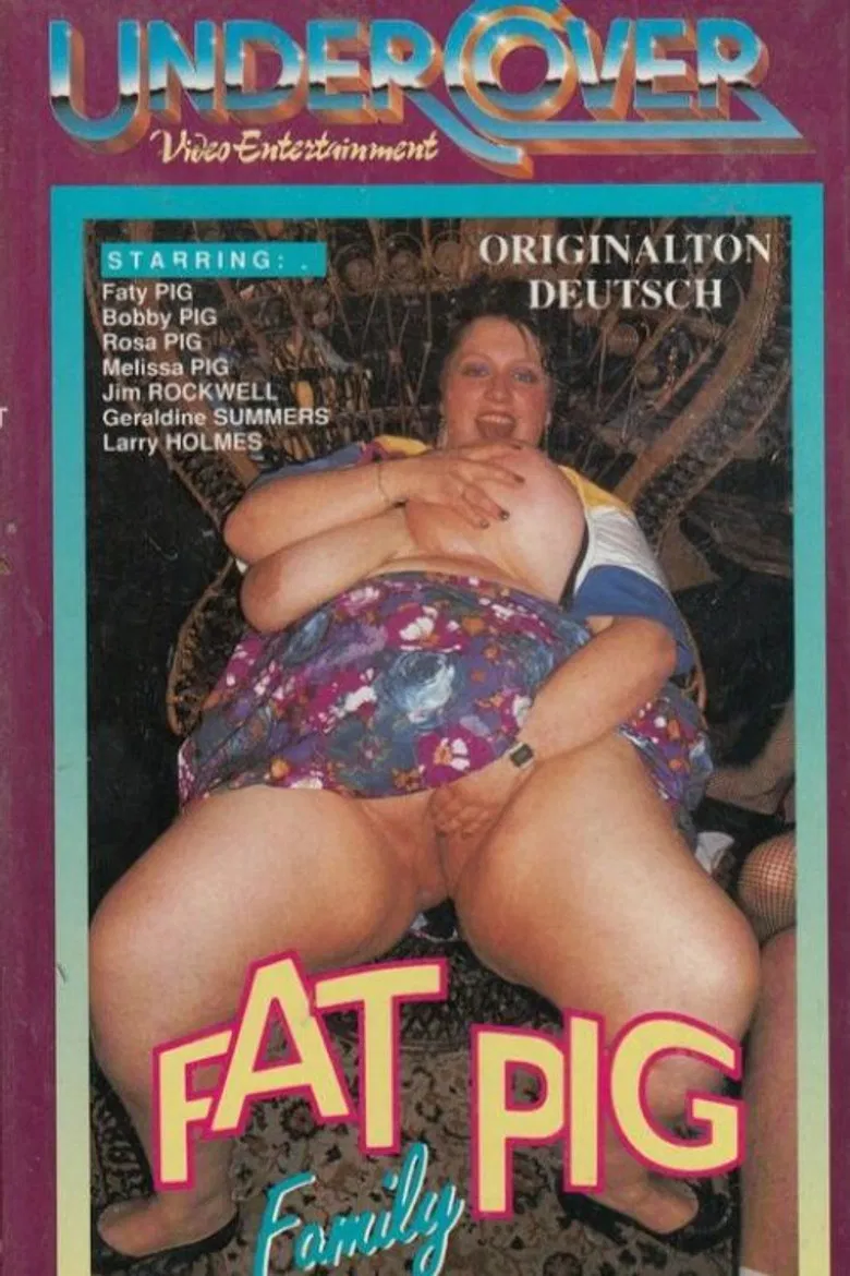 Fat Pig Family poster background