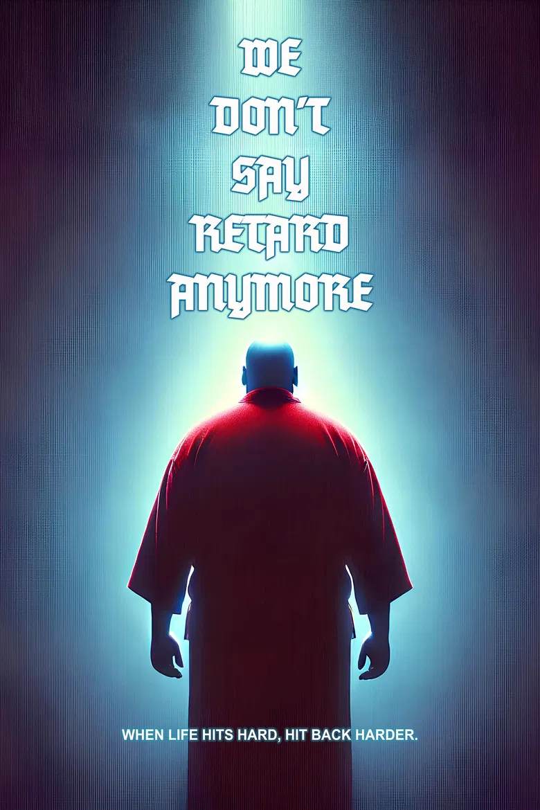 We Don't Say Retard Anymore poster background
