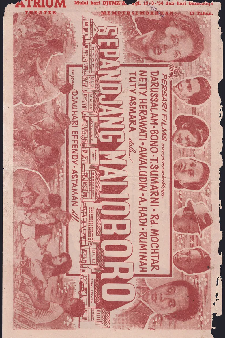 Sepandjang Malioboro poster background