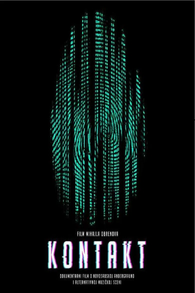 Contact poster background