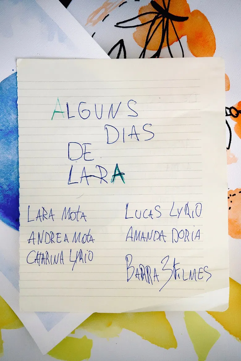 Alguns Dias De Lara poster background