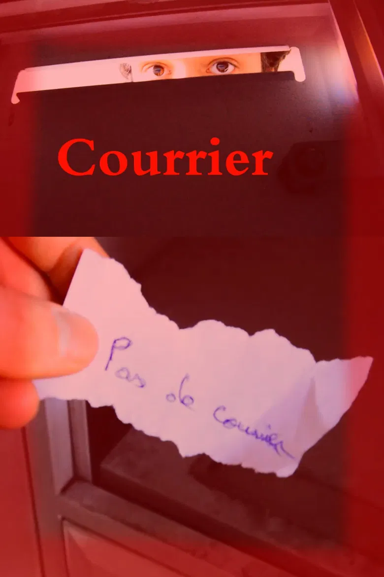 Courrier poster background