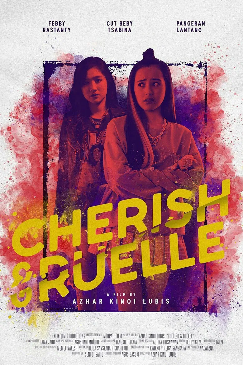 Cherish & Ruelle poster background