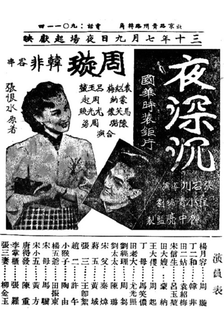 The Night poster background