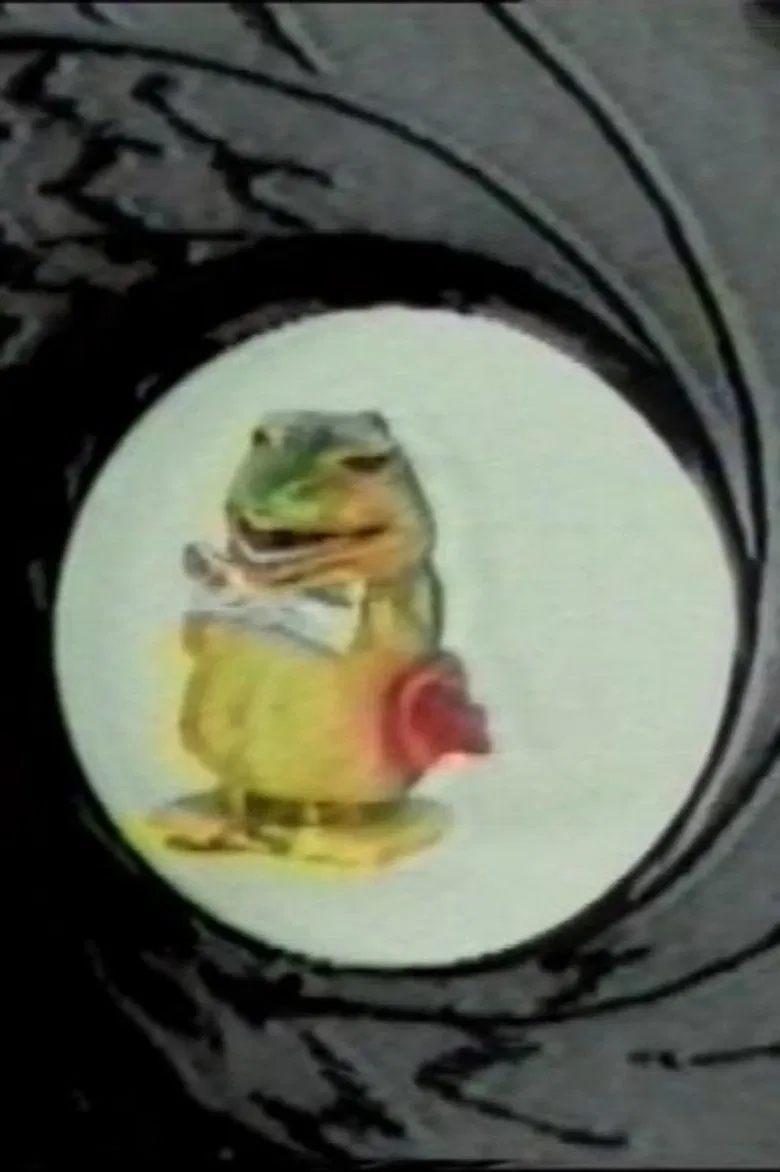 James Bonk in Matt Blackfinger poster background