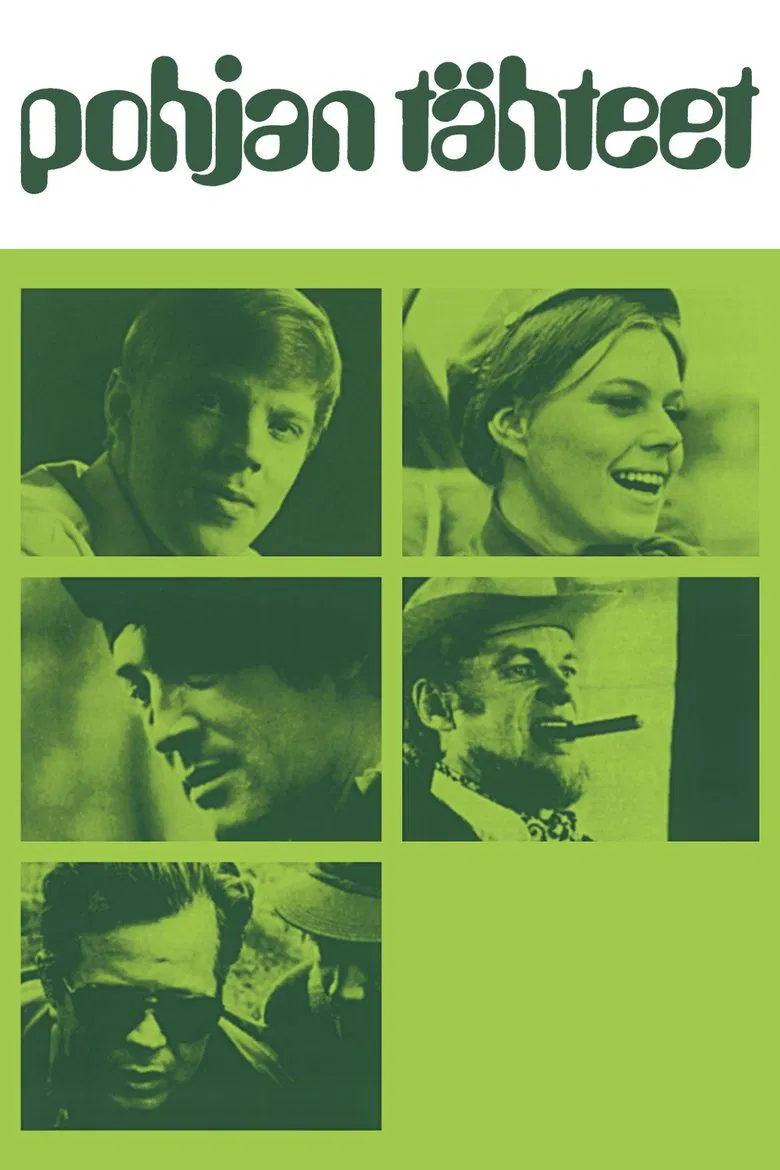 Pohjan tähteet poster background