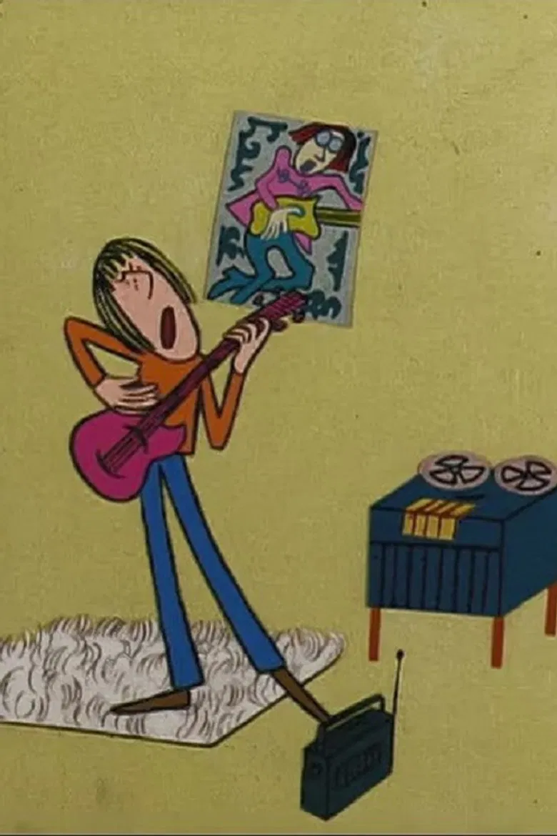 Old Man, Young Man poster background