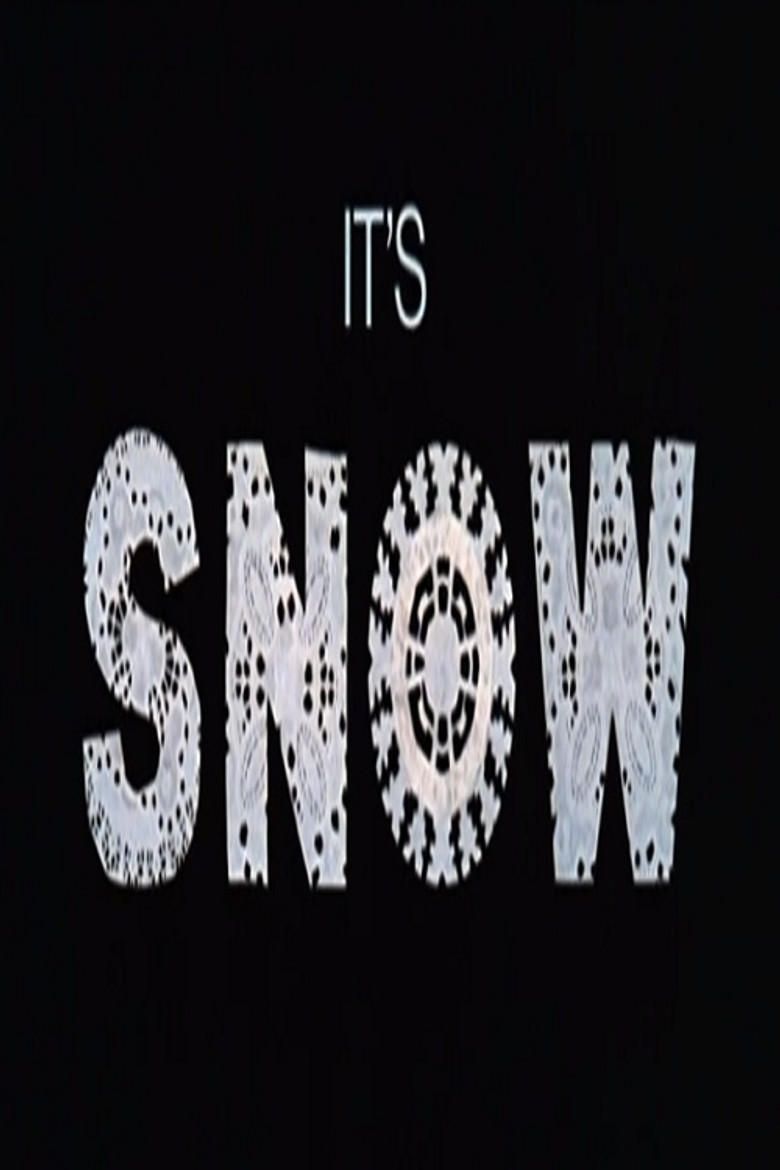 It's Snow poster background