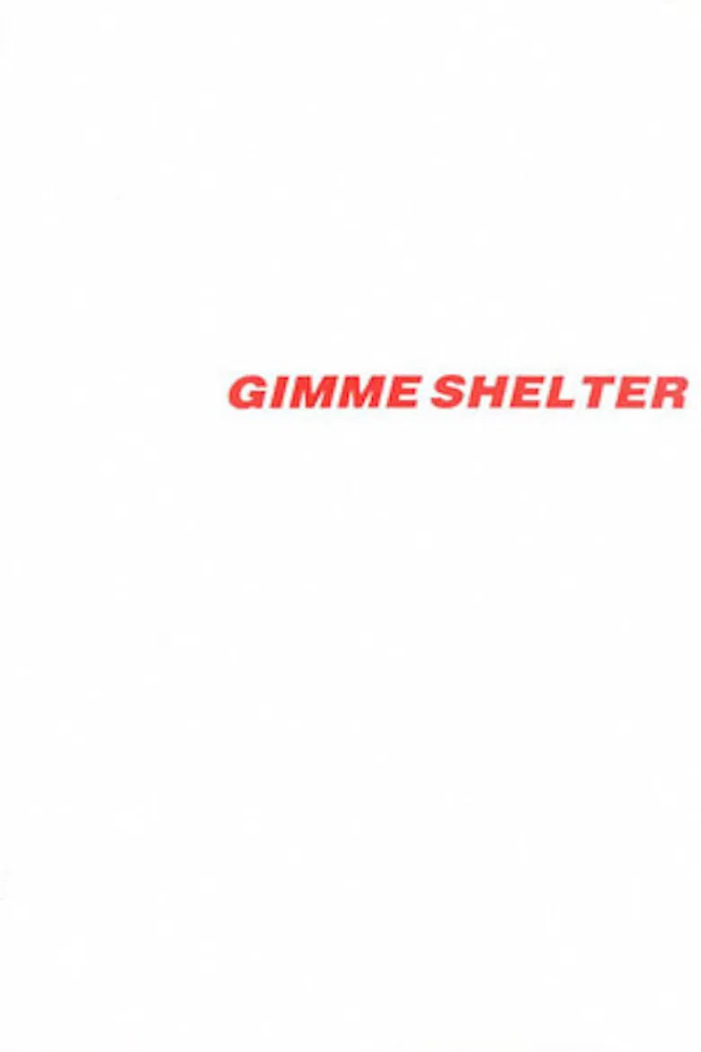 Gimme Shelter poster background