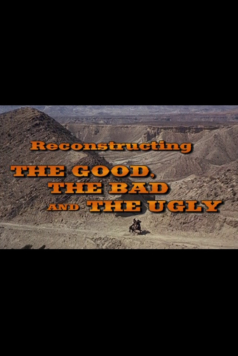Reconstructing 'The Good, The Bad And The Ugly' poster background