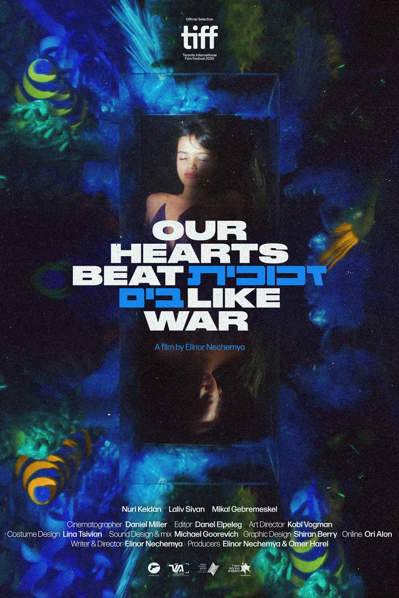 Our Hearts Beat Like War poster background