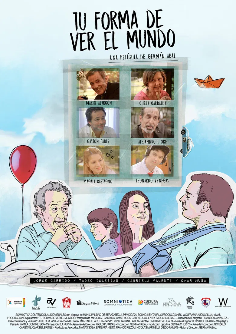 Tu forma de ver el mundo poster background