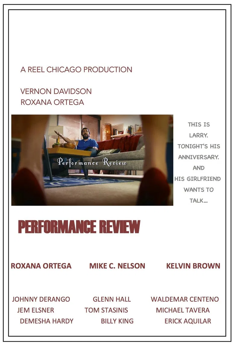 Performance Review poster background