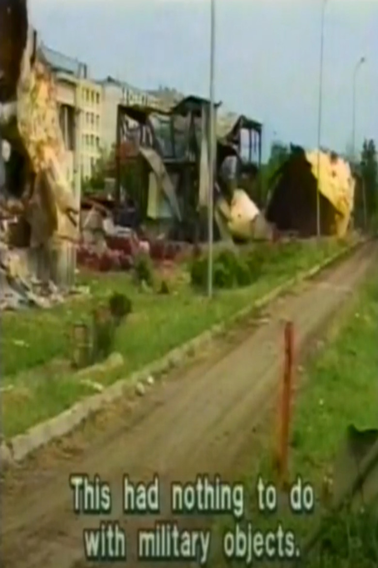 NATO Targets Yugoslavia poster background