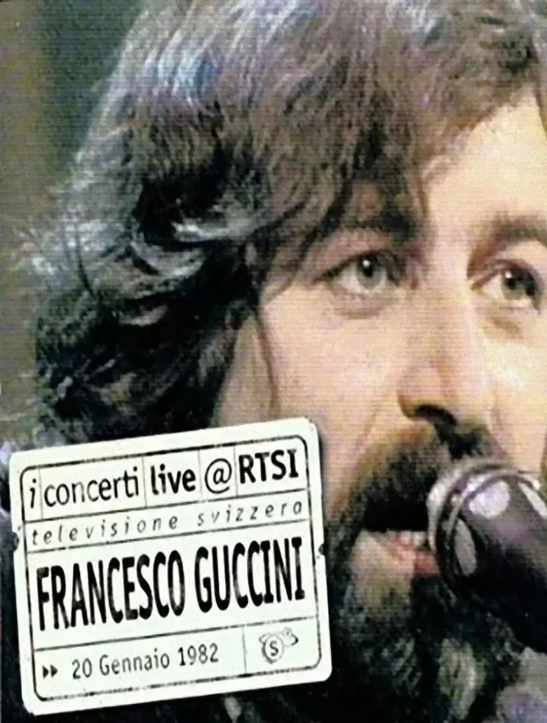 Francesco Guccini - Live @ RTSI poster background