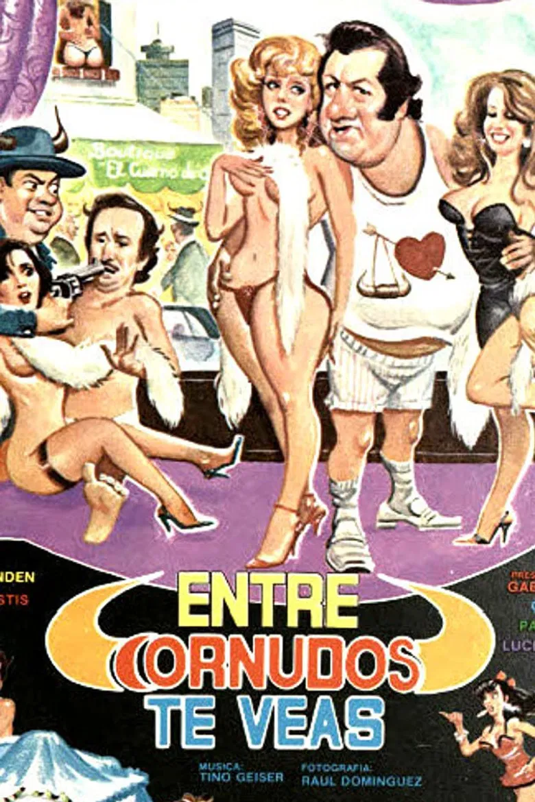 Entre cornudos te veas poster background