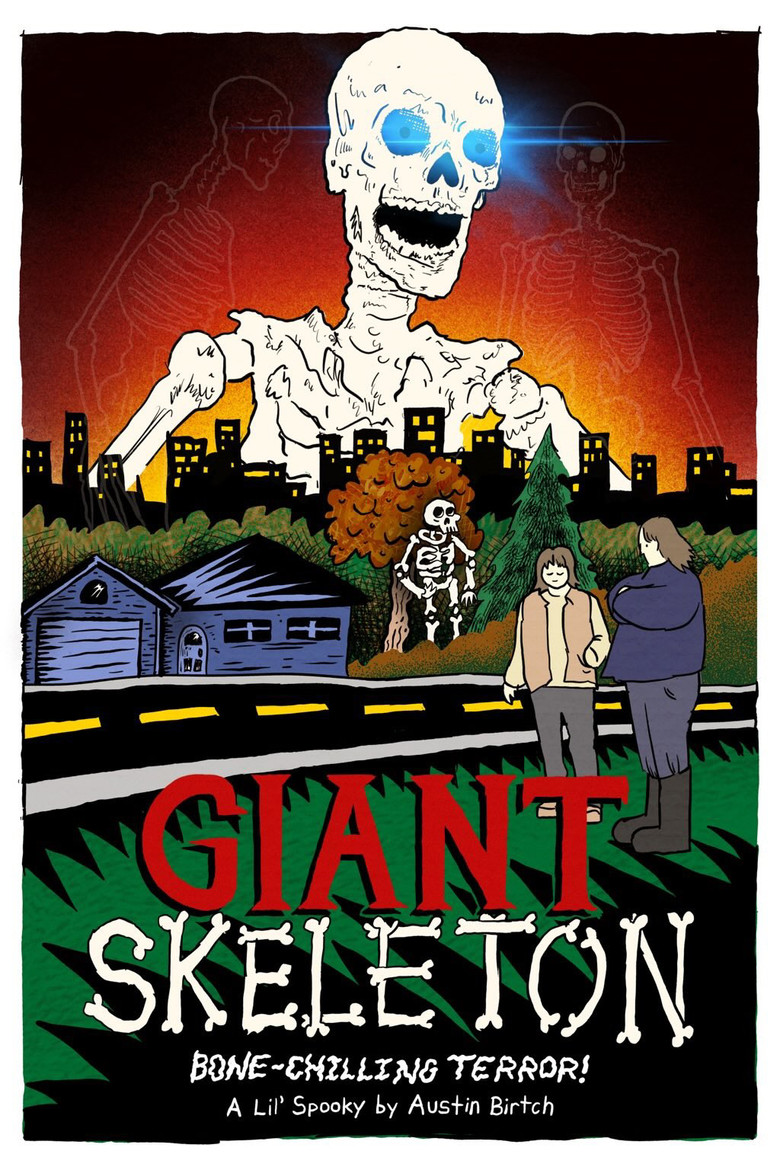 Giant Skeleton poster background