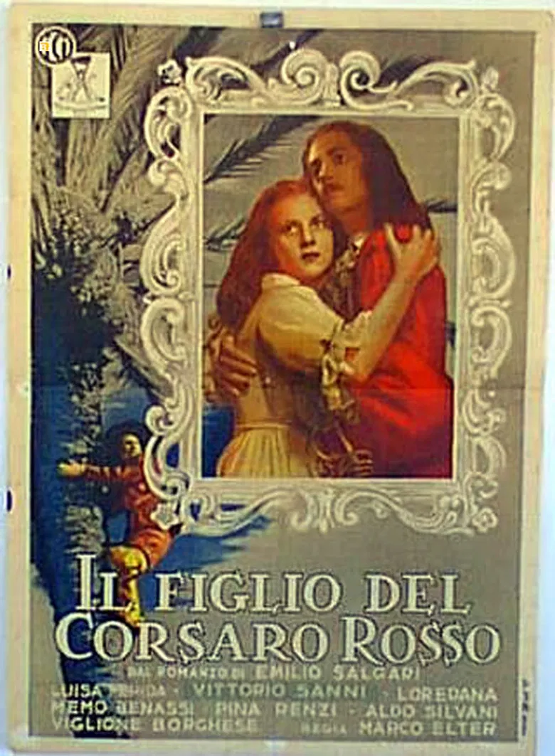 Il figlio del corsaro rosso poster background