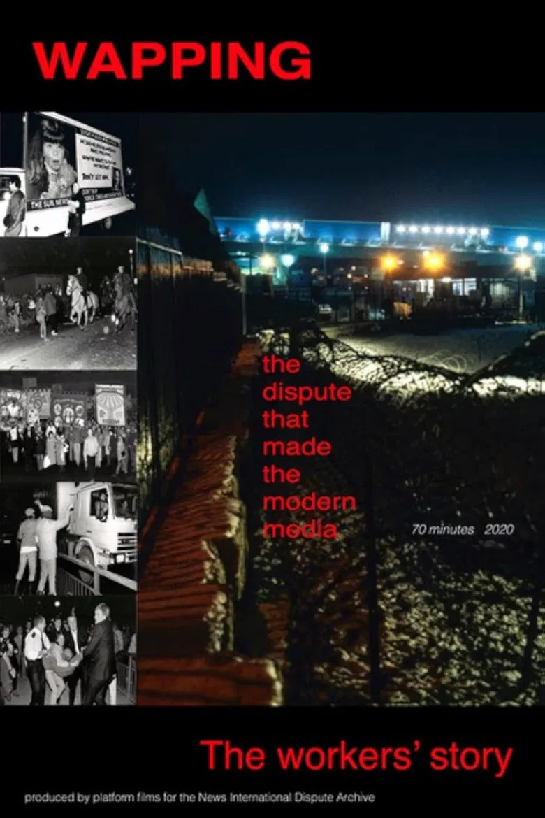 Wapping - The Worker's Story poster background