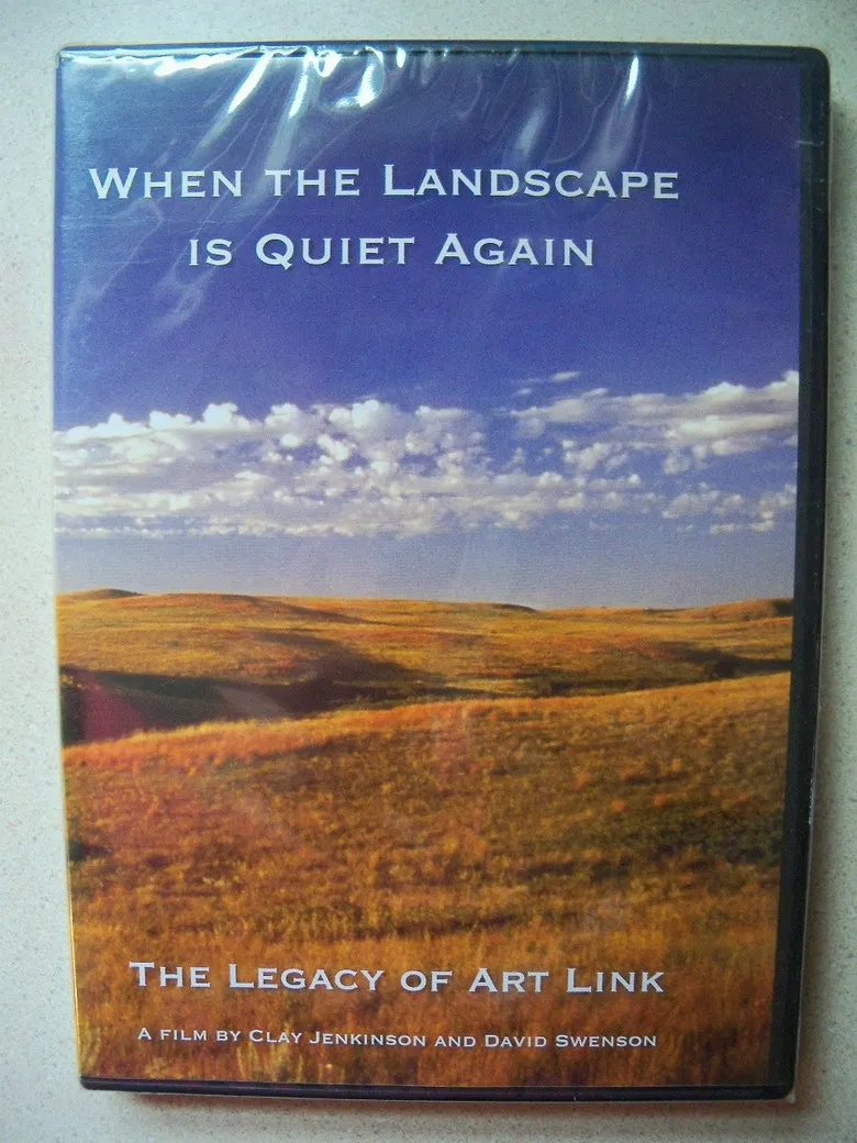When The Landscape Is Quiet Again poster background