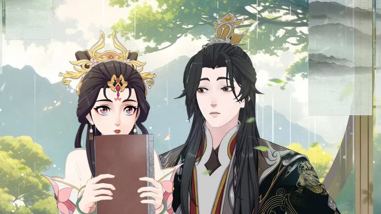 The quiet complicity between two modern souls in ancient robes