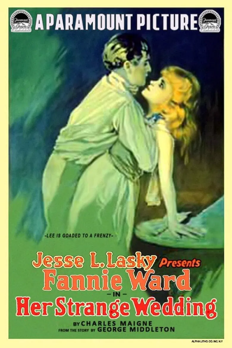 Her Strange Wedding poster background