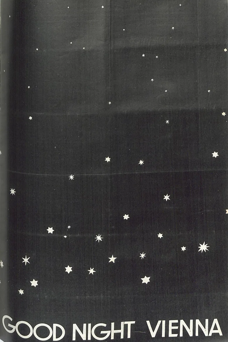 Good Night, Vienna poster background