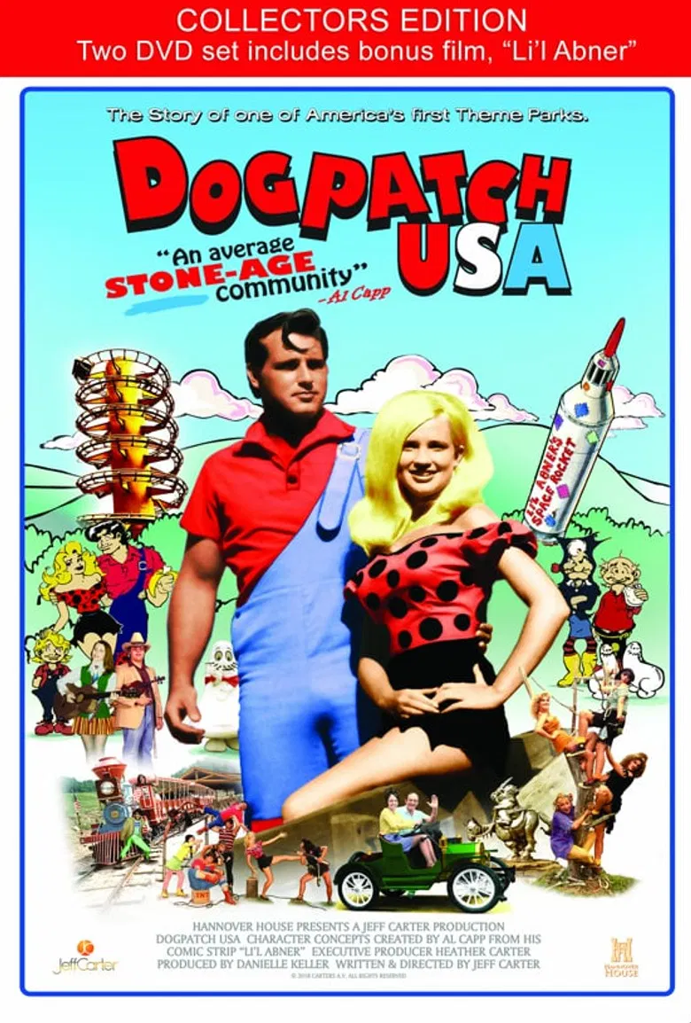 Dogpatch, USA: An Average Stone-Age Community poster background