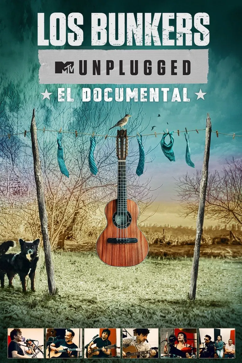 Los Bunkers - MTV Unplugged: The Documentary poster background