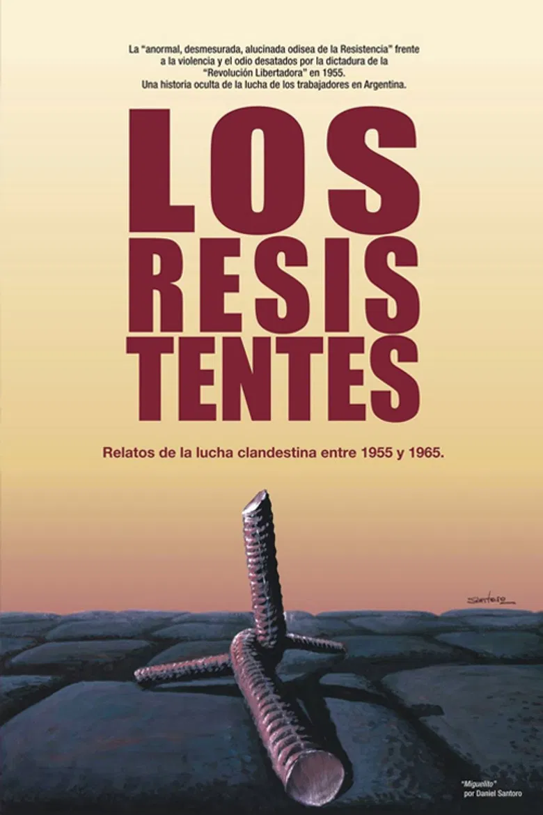 Los resistentes poster background