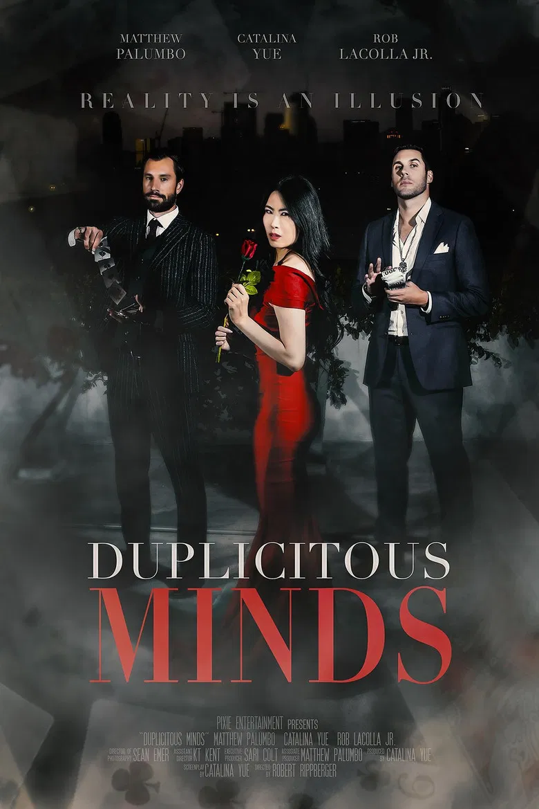 Duplicitous Minds poster background