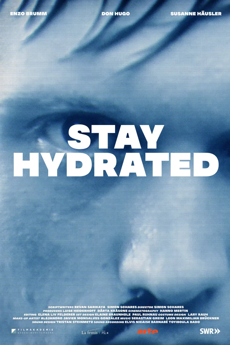 Stay Hydrated poster background