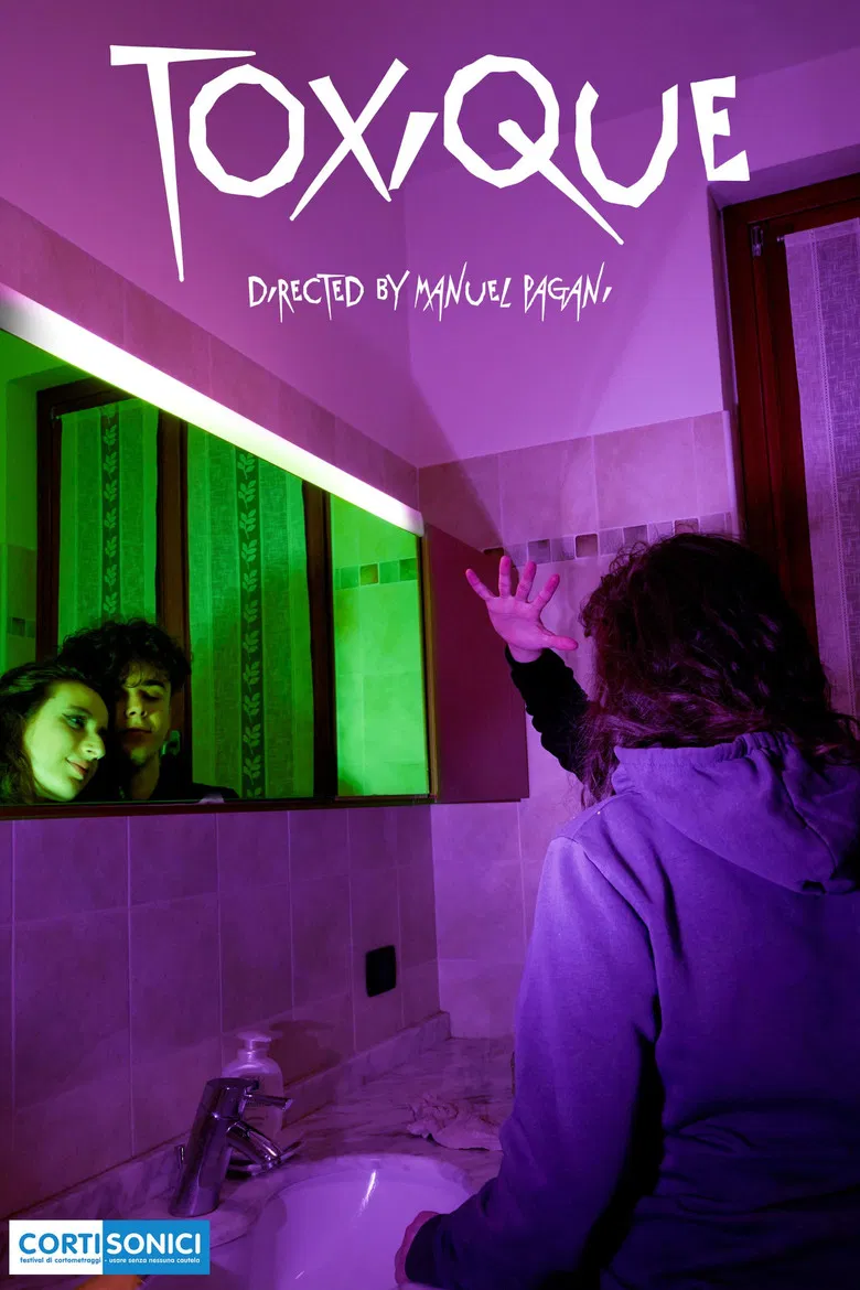 Toxique poster background