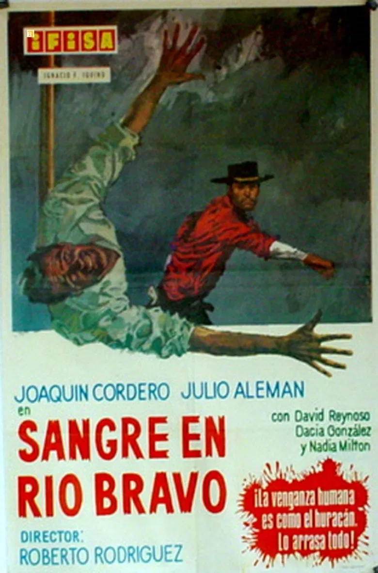 Sangre en Rio Bravo poster background