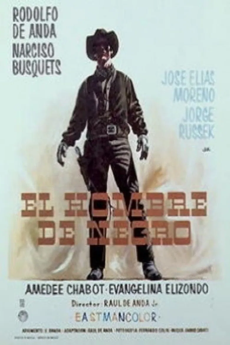 El hombre de negro poster background