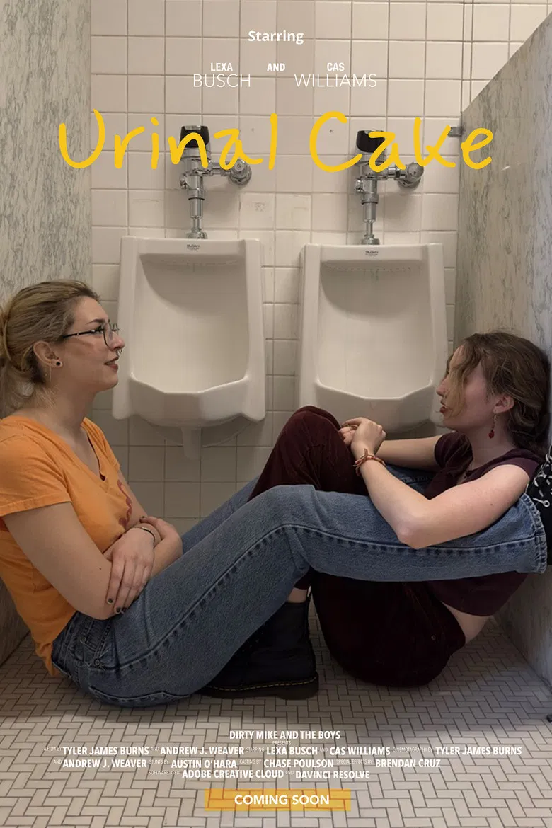 Urinal Cake poster background